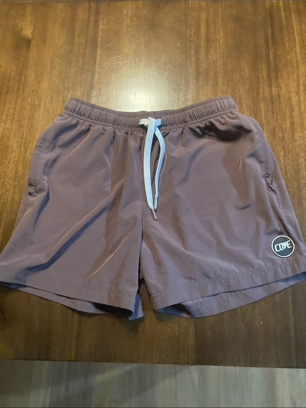 Cove Men’s brown Athletic Shorts with Drawstring
